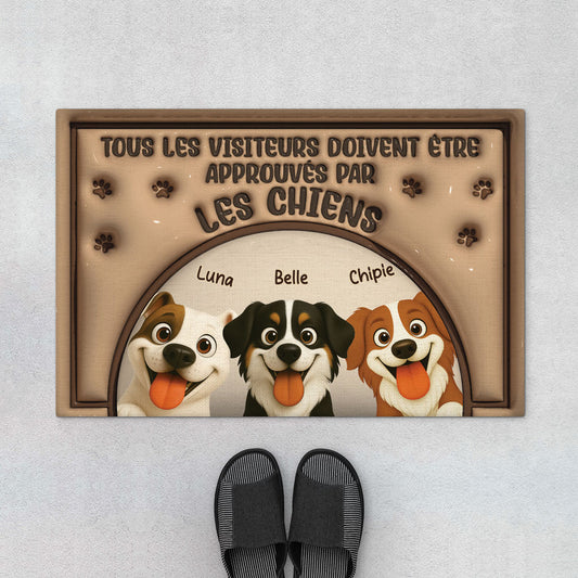 6049DFR1 effet dimpression 3d paillasson personnalise chien tous les visiteurs 6049d6tac_dba1145f 281b 4c56 a41f 1e83fd19cc63