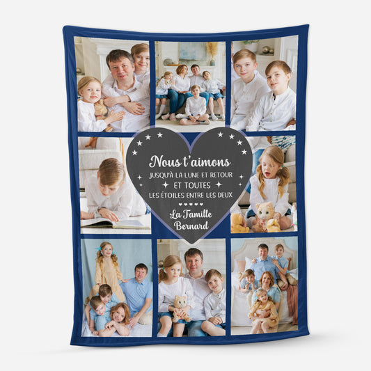 6073BFR1 plaid personnalise famille avec photo je taime jusqua la lune et retour 6073b6pmi