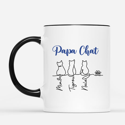 6080MFR2 mug personnalise maman chat avec dessin 6080m6pmd