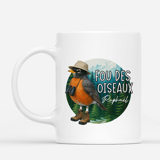 6081MFR1 mug personnalise pour qui aime les oiseaux fou des oiseaux 6081m6vqa
