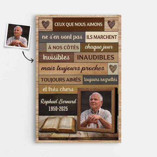 6083CFR1 toile personnalisee commemorative photo_ toujours proche 6083cthta_c0edcda0 e944 4658 8987 043a78db7705