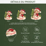 6096OFR3 effet dimpression 3d ornement acrylique personnalise cadeau bebe premier noel_ 6096okqnk