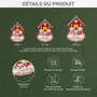 6099OFR3 effet dimpression 3d ornement acrylique personnalise famille premier noel dans nouvelle maison 6099okvni