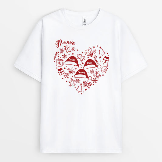 6109AFR1 t shirt personnalise cadeau mamie papy pour noel 6109attaa