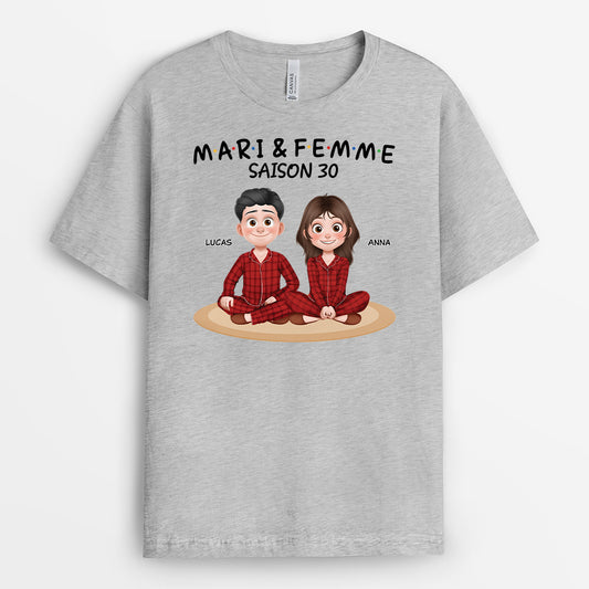 6120AFR2 mug personnalise couple mari et femme 6120atacg