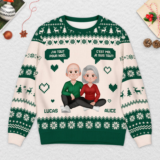 6125WFR2 pull de noel moche personnalise j_ai tout pour noel cest toi 6125w