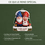 6143OFR4 effet dimpression 3d ornement noel acrylique personnalise joli couple vieillir ensemble 6143o6ltg
