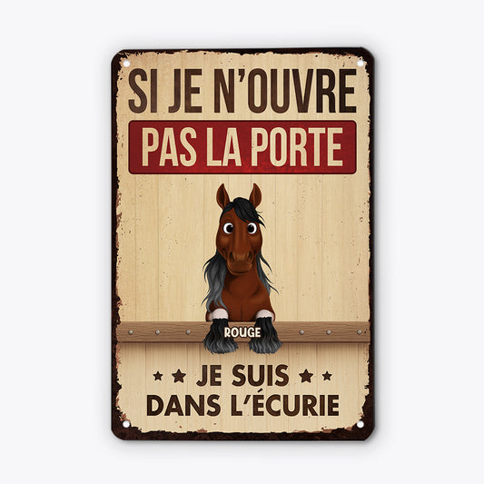 6163EFR2 plaque en metal personnalisee avec cheval nous sommes dans l_ecurie 6163e8qzu_a0ea959e ba2d 4625 8b82 8f861a715f12