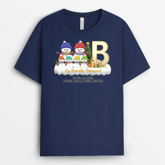 6175AFR2 t shirt personnalise noel famille bonhomme de neige 6175a3qti_82c8855b 791f 42ed 84e4 48f0df1cdd55