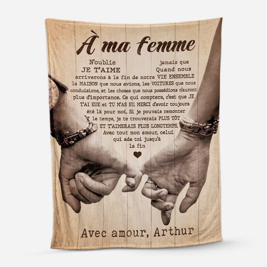 6188BFR1 plaid personnalise couple a ma femme mon mari 6188btmcg