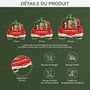6209OFR3 ornement noel acrylique personnalise joyeux noel avec chat 6209otvzd