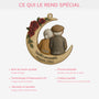 6321OFR4 effet dimpression 3d ornement noel en bois a 1 couche personnalise couple depuis notre premier baiser 6321o3v5g