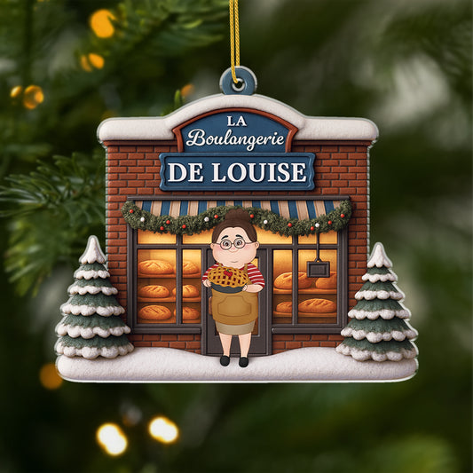 6341OFR1 effet dimpression 3d ornement noel acrylique personnalise pour femme ma boulangerie 6341o8vza