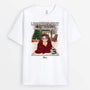 6348AFR1 t shirt noel personnalise pour femme et homme les livres sont ma therapie 6348akl5a_1