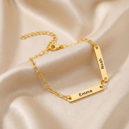 6361JFR2 bracelet personnalise femmehomme tous les personnes que jaime 6361j0q5a