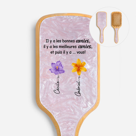 6404AFR1 brosse a cheveux personnalisee en acetate imprimee pour femme il y a une meilleure amie 6404aqcv5a_1