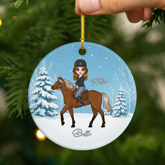 6476OFR2 ornement noel ceramique personnalise pour femme et cheval empreintes de sabots sur coeur 6476o3q0u_86c30704 55a5 4d95 b6b8 ea68040bca04