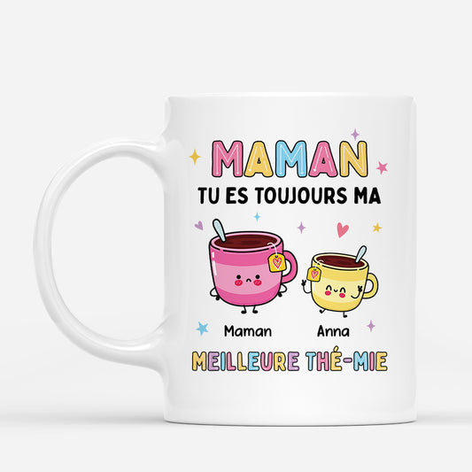 6553AFR1 mug personnalise papa maman est ma meilleure the mie 6553a66ta