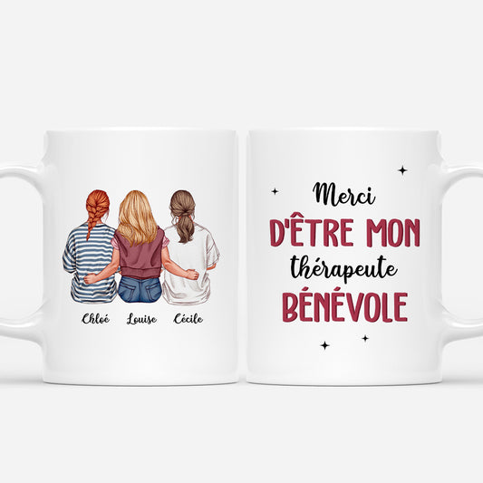 6662MFR1 mug personnalise collegue merci d_etre mon therapeute benevole 6662mt6ao