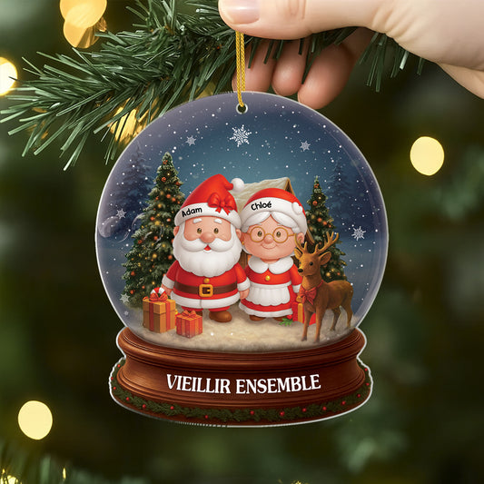 6704OFR2 effet dimpression 3d ornement acrylique personnalise boule a neige avec couple pere noel 6704otv5g_29d61a04 439c 4db3 bea9 98cec3a97f6b