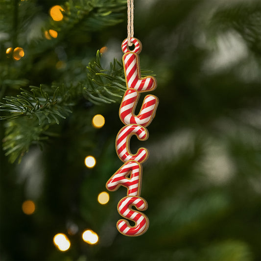 6754OFR1 effet dimpression 3d ornement en bois a 1 couche personnalise femmehomme lettre de prenom canne de noel rouge 6754otxnb_8d421660 89fd 4614 9437 933b938e5382