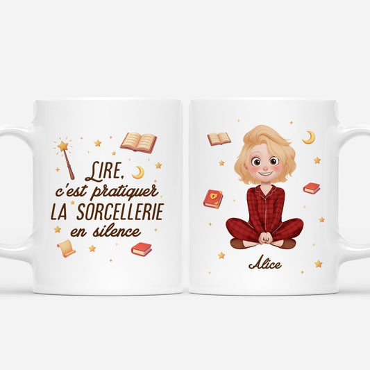 6764MFR1 mug personnalise pratiquer la sorcellerie avec livres 6764m8qna