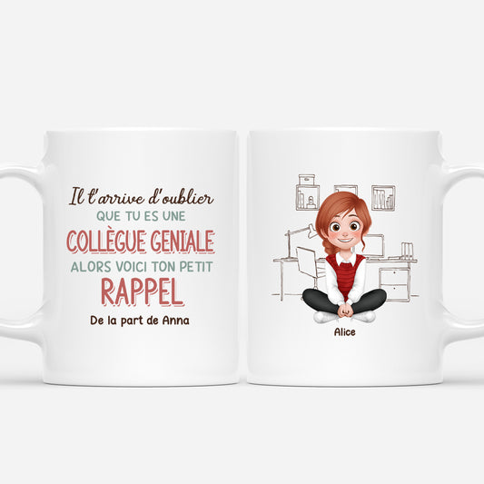6909MFR1 mug personnalise tu es un collegue genial 6909m8lzo_1