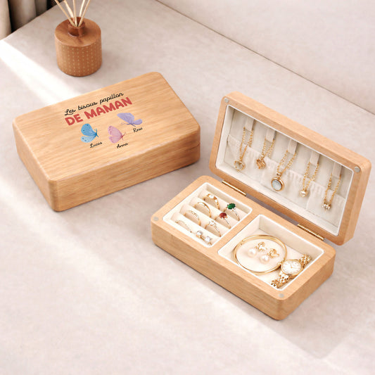 6947AFR1 boite a bijoux personnalisee en bois_ bisous papillon de mamie maman 6947ajtvna_1