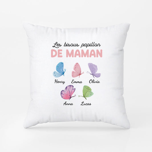 6947PFR1 coussin personnalise maman mamie les bisous papillon 6947ptvta_2