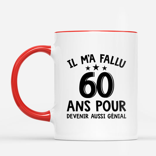 6960MFR2 mug personnalise avec photo pour femmehomme 80 ans pour devenir aussi genial 6960m3zmb