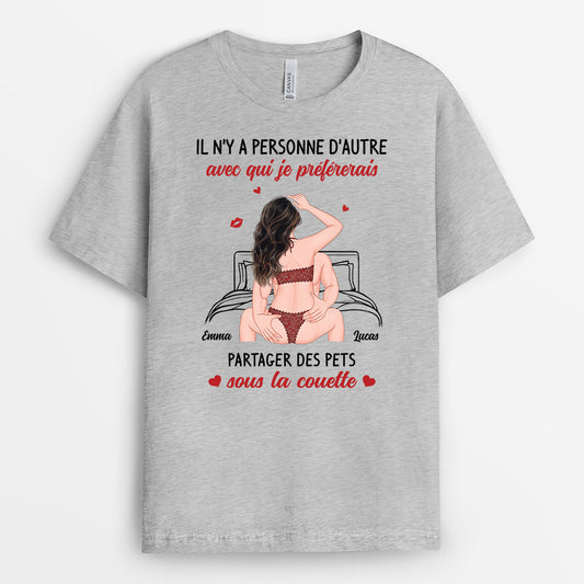 6966AFR2 t shirt personnalise couple il n_y a personne d_autre 6966akvzg