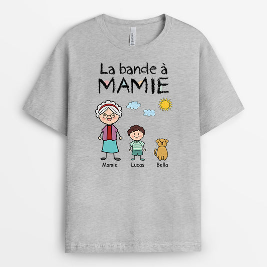 6967AFR2 t shirt personnalise la bande a papymamie 6967a3t5b