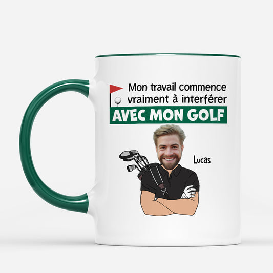 6989MFR2 mug personnalise interferer avec mon golf 6989m6vmb