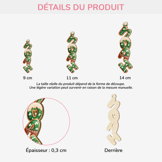 7011OFR3 effet dimpression 3d ornement noel en bois a 1 couche personnalise pour femmehomme lettres style biscuit sapin 7011okv5a