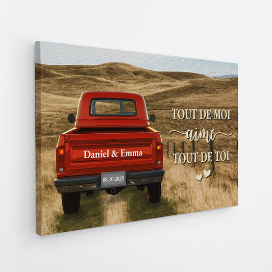 7036CFR2 toile personnalisee couple directement a toi 7036c8vag