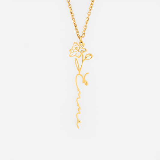 7040JFR1 collier personnalise fleur de naissance_ femmehomme fleur pour toi 7040j0l5a_1