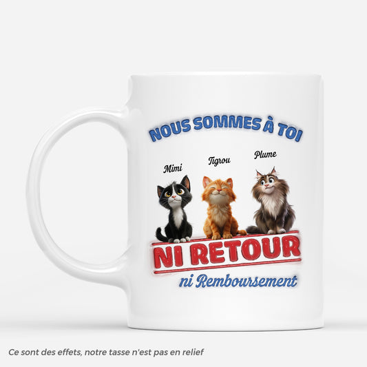 7045MFR1 effet dimpression 3d mug personnalise chat ce noel je suis a toi 7045mtlad_1