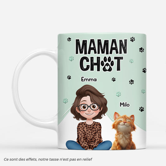 7054MFR1 mug personnalise maman chat taime 7054m3mmd