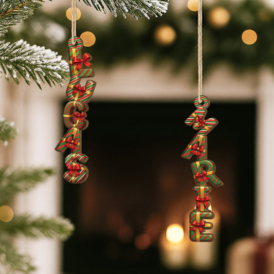 7154OFR2 effet dimpression 3d ornement en bois a 2 couches personnalise femmehomme lettres cadeau de noel de prenom 7154ottma