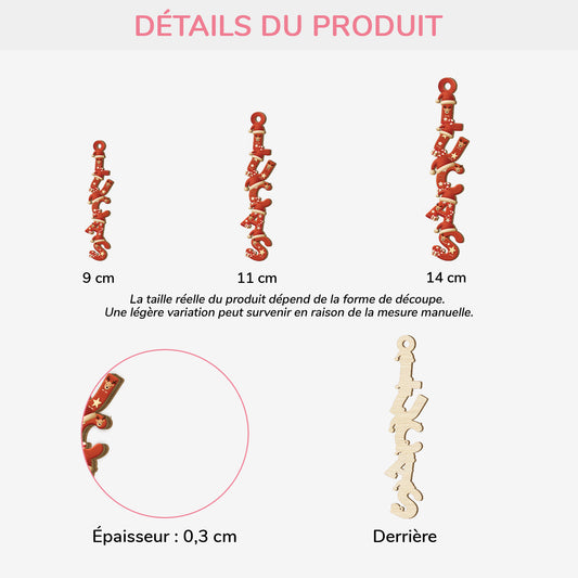 7155OFR1 effet dimpression 3d ornement en bois a 2 couches personnalise femmehomme lettres rouges de noel de prenom 7155otlna_1