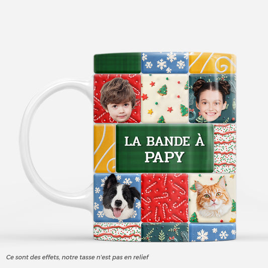 7192MFR1 effet dimpression 3d mug de noel personnalise la bande a mamie papy avec photo visage 7192m6qab_4f265e02 9a69 44f4 b088 87db33091946