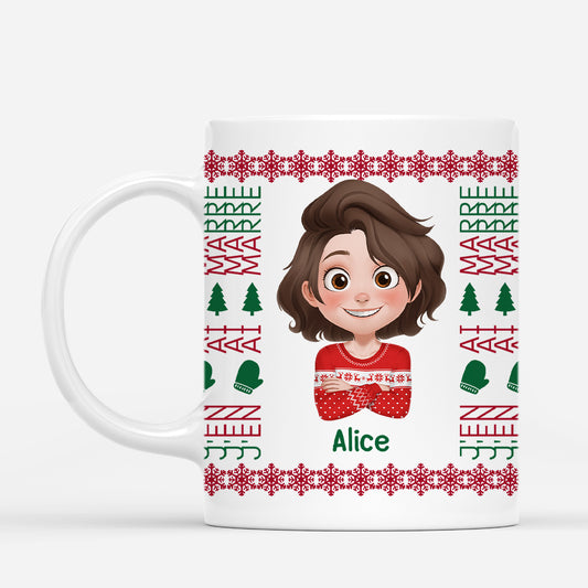 7220MFR1 mug de noel personnalise pour femmehomme jen ai marre 7220mkqna