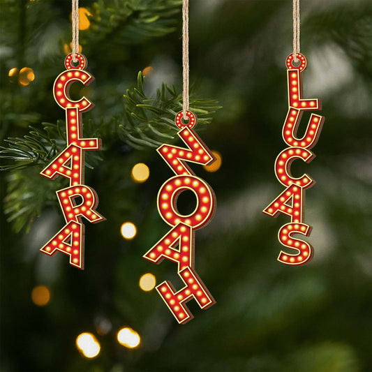 7324OFR1 effet dimpression 3d ornement en bois a 1 couche personnalise hommefemme lettres de prenom style cinema 7324otm5a