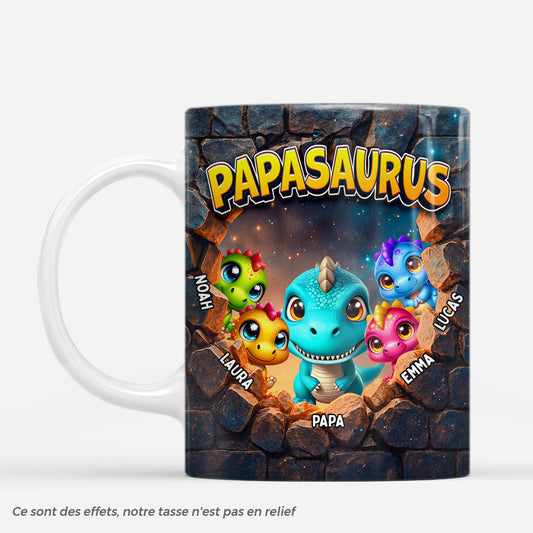7401MFR1 effet dimpression 3d mug personnalise maman papa dinosaure 7401mtlmb_1