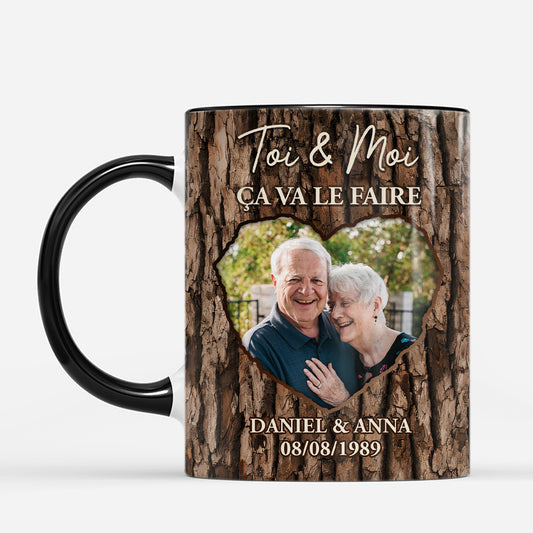 7434MFR2 effet dimpression 3d mug personnalise couple avec photo toi que mon ame aime 7434mtqag