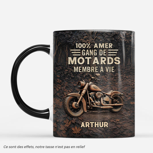 7495MFR1 effet dimpression 3d mug personnalise pour homme cadeau pour un motard 7495m6phb