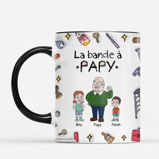 7498MFR2 effet dimpression 3d mug personnalise papa bricoleur la bande a papa maman 7498mtt5a