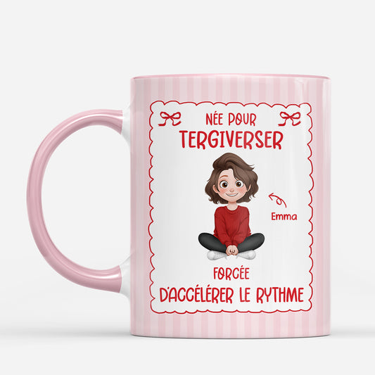 7579MFR1 mug personnalise femmehomme ne pour tergiverser 7579mct5g