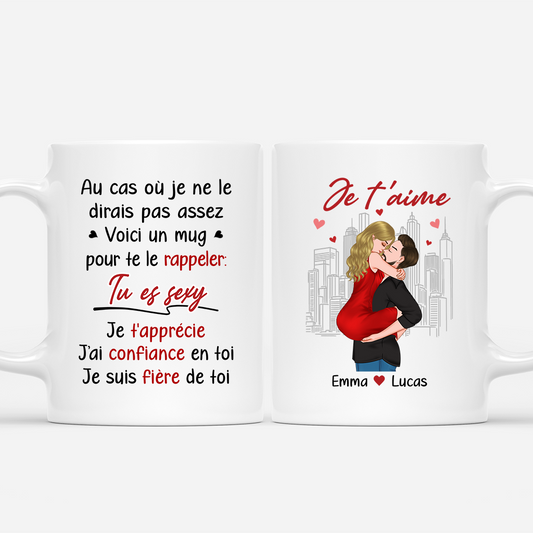 7606MFR1 mug personnalise couple mug pour te le rappeler 7606mch5g