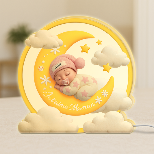 7718LFR1 lightbox personnalisable je taime maman papa 7718l8hna